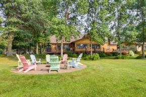 Large Home on Lake Edward with Deck and Fire Pit!